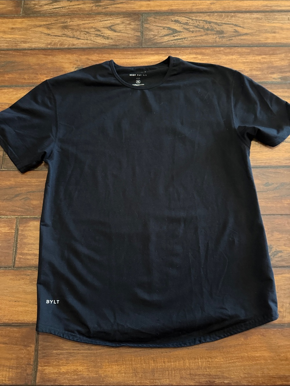 BYLT Basics Like New Black Short Sleeve Crew Tee